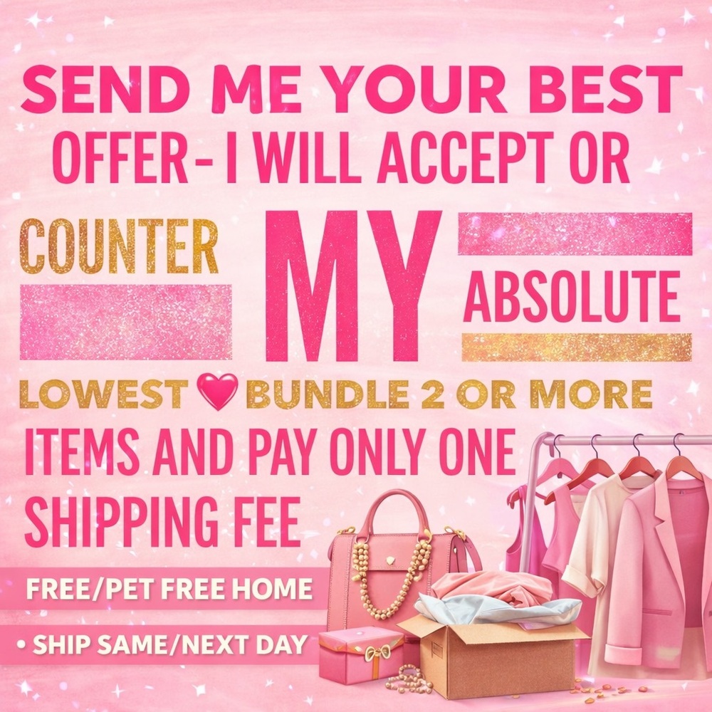 PROMO 💖 EVERYTHING MUST GO!
I Accept All Reasonable Offers! ✨